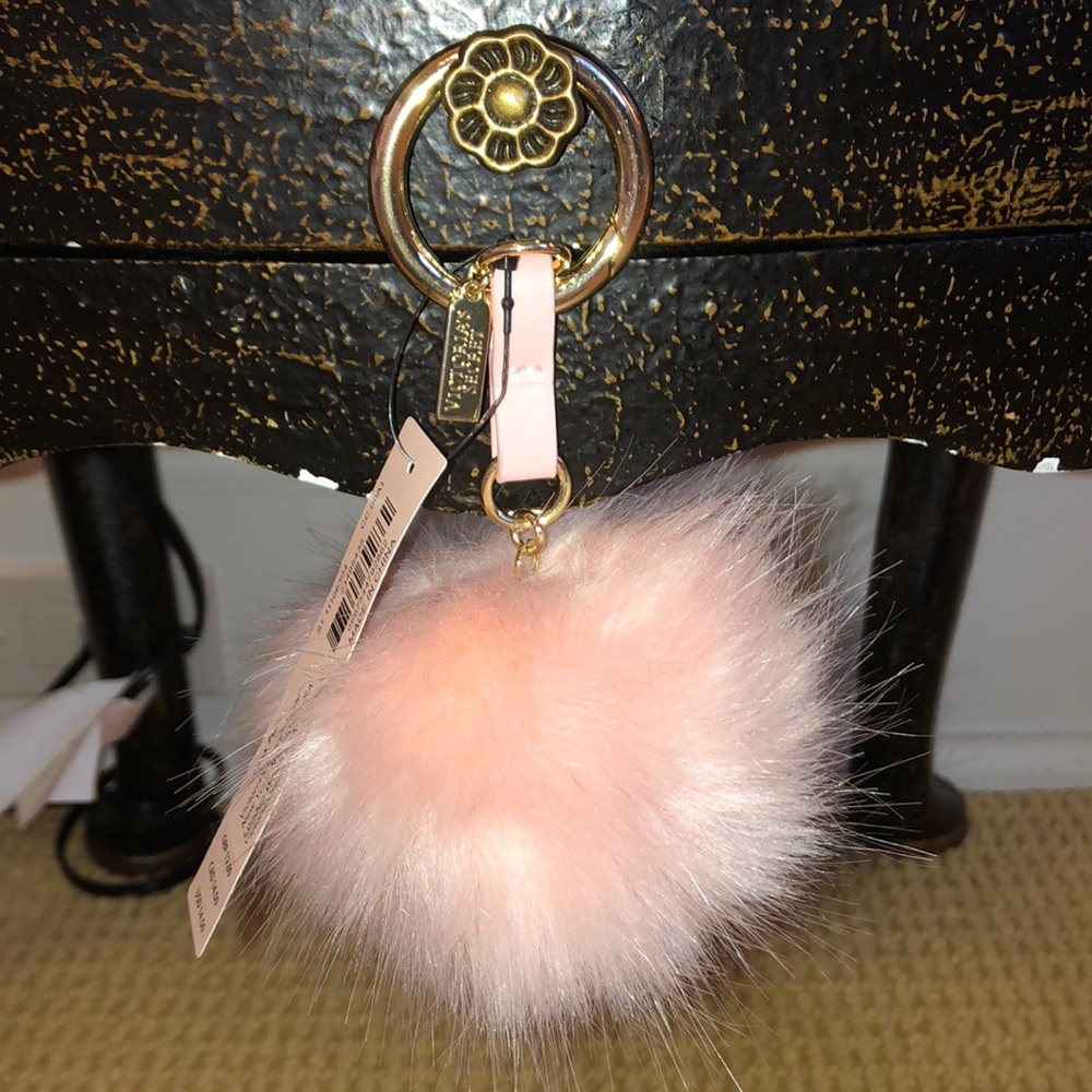 Victoria’s Secret Faux Fur Pom-pom Key Chain